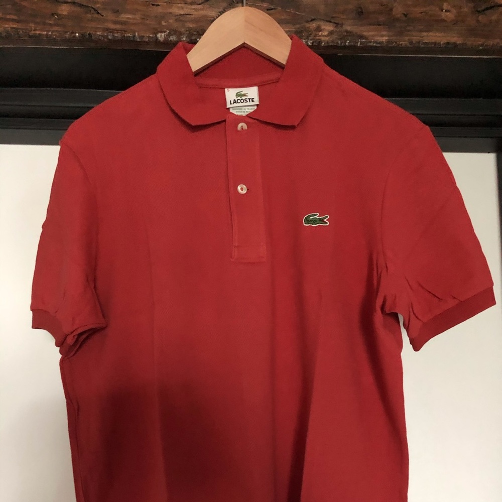 Lacoste Authentic t-shirt men’s. Size 5 .New w Tag